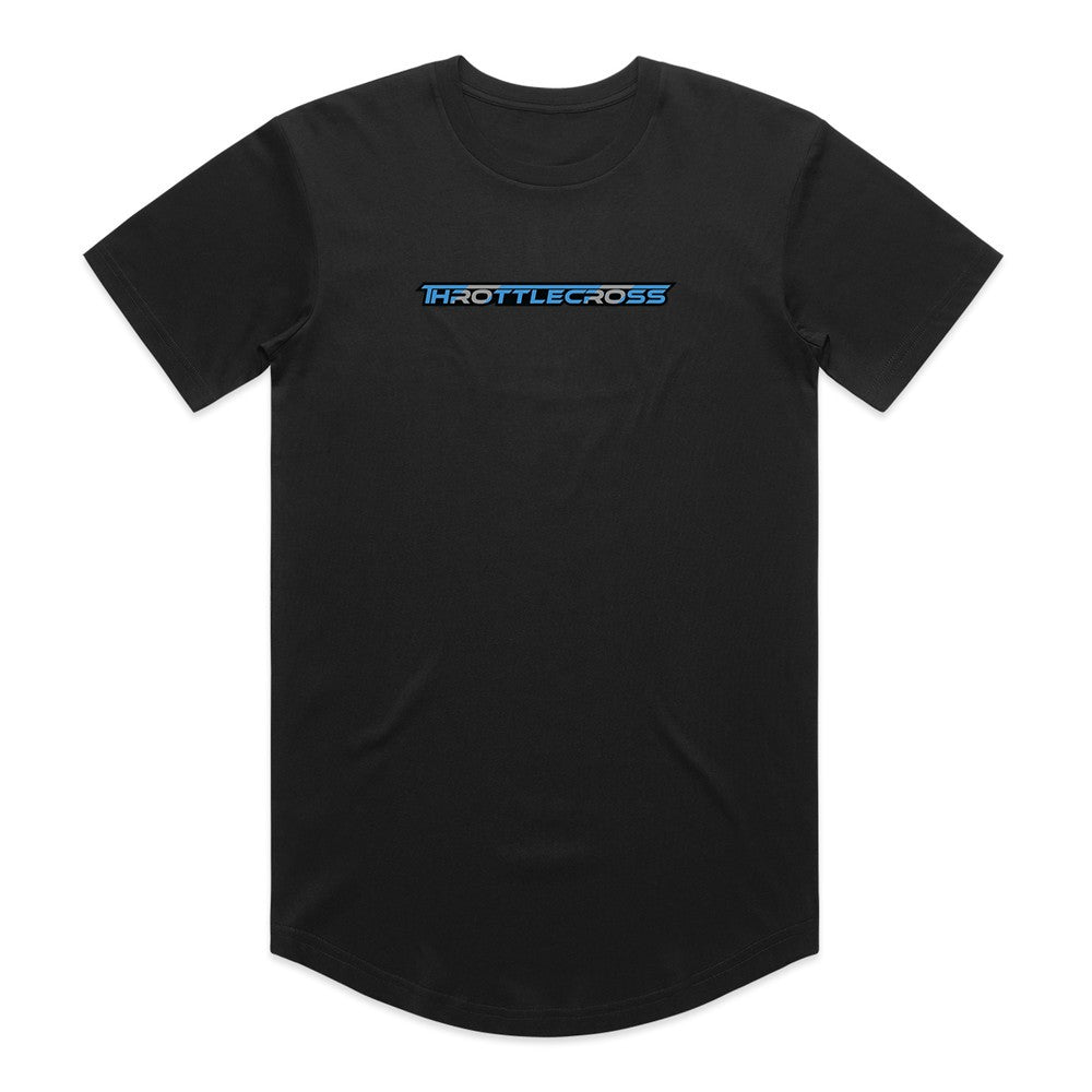 Throttlecross Drop Tee Black Front