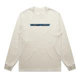 Throttlecross Heavyweight Long Sleeve Tee Tan Front