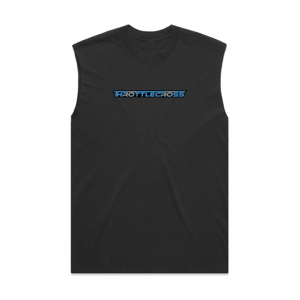 Throttlecross Heavyweight Tank Faded Black Front