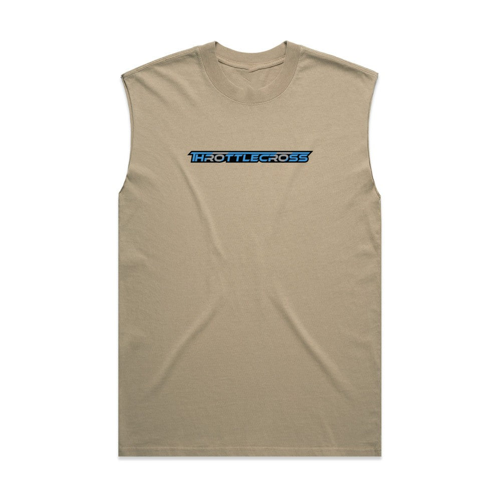 Throttlecross Heavyweight Tank Faded Khaki Front