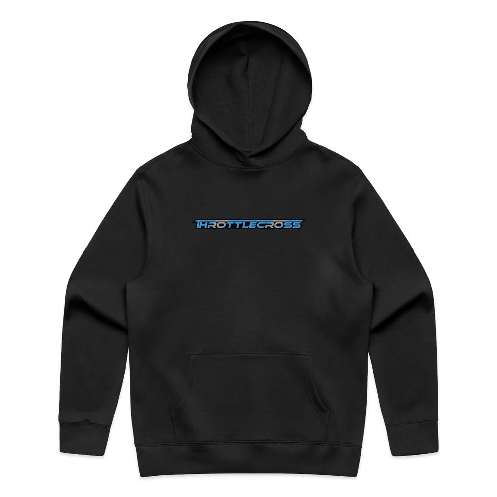 Throttlecross Hoodie Black Front