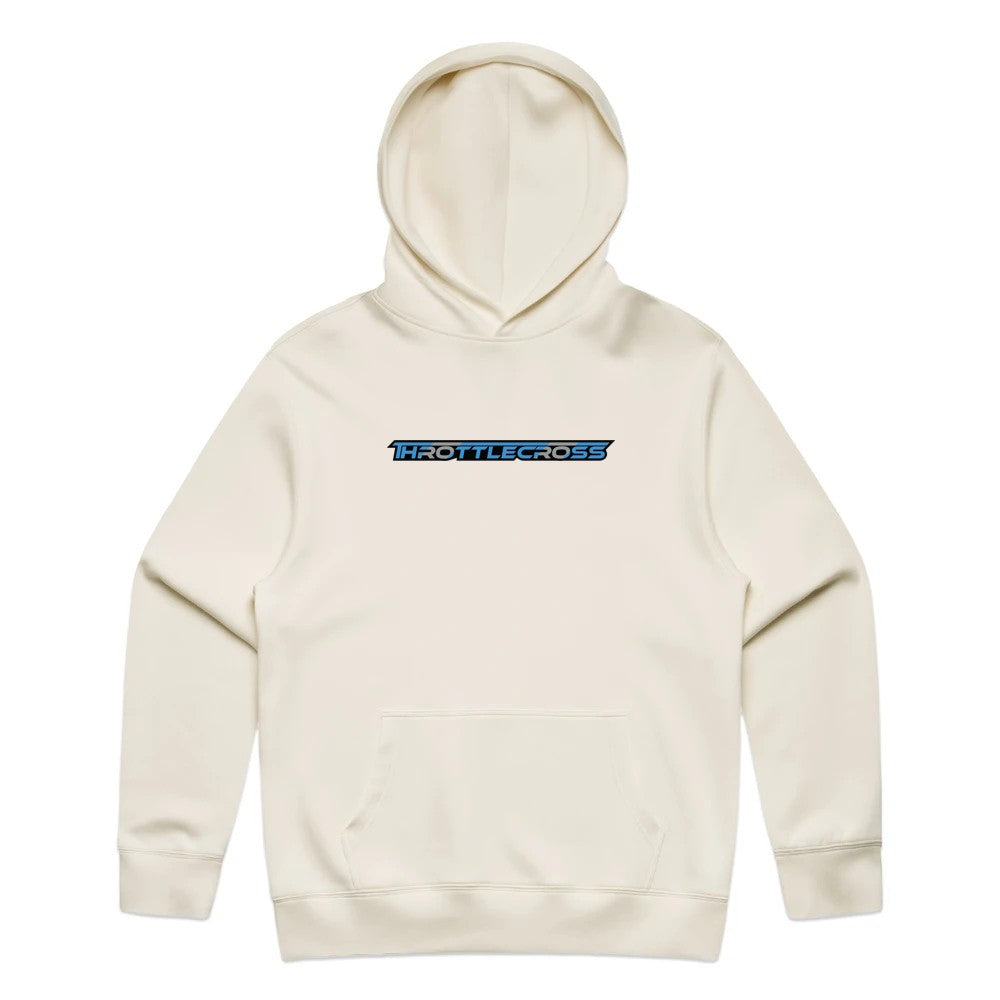 Throttlecross Hoodie Tan Front