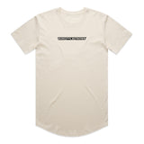 Throttlecross Logo Drop Tee Tan Front
