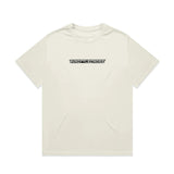 Throttlecross Logo Heavyweight Tee Tan Front