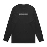 Throttlecross Logo Long Sleeve Tee Black Front