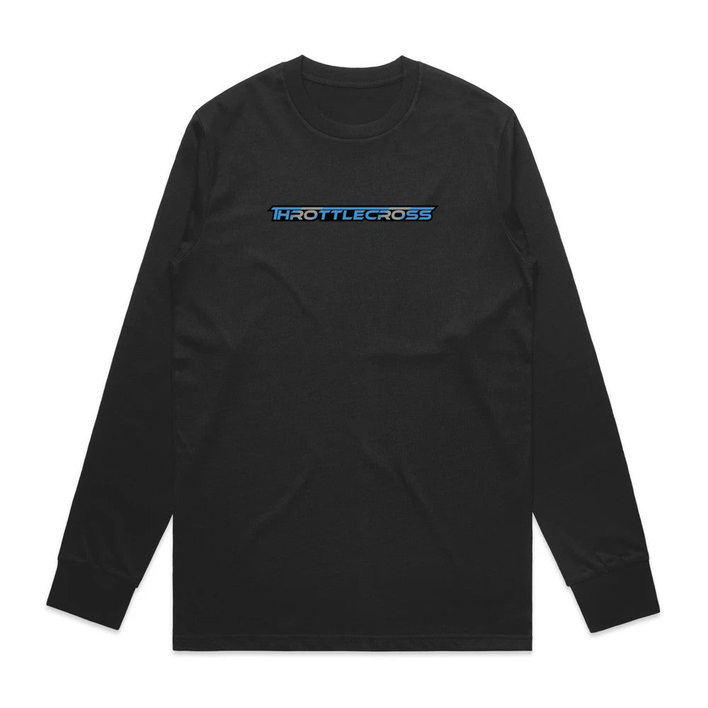 Throttlecross Long Sleeve Tee Black Front