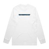 Throttlecross Long Sleeve Tee White Front