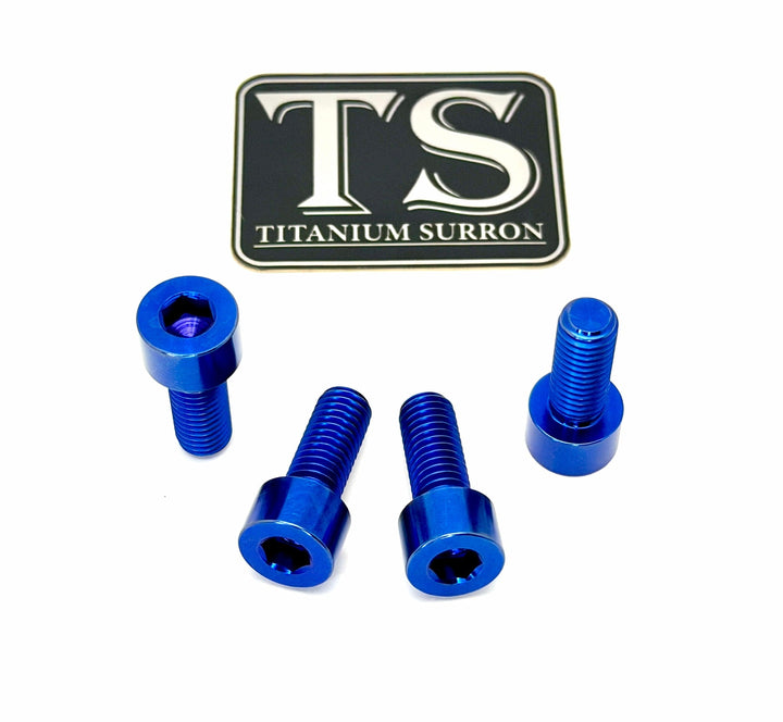 Titanium Axle Pinch Bolts for E-moto Forks