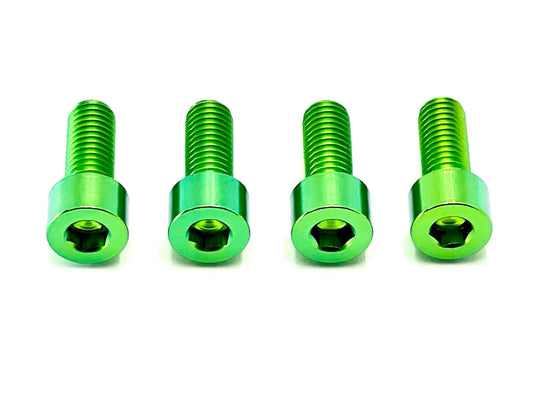 Titanium bash guard and skid plate bolts for Surron LBX and E-Ride Pro — PVD coated