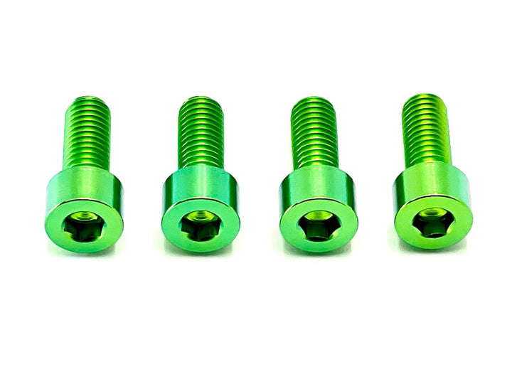 Titanium bash guard and skid plate bolts for Surron LBX and E-Ride Pro — PVD coated