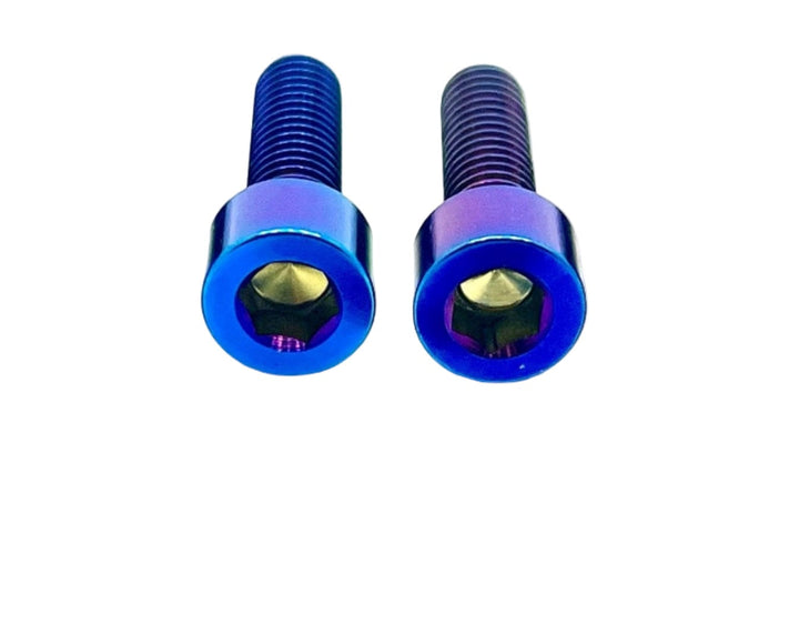 Titanium upper frame bolts for Surron LBX and E-Ride Pro — Grade 5 set