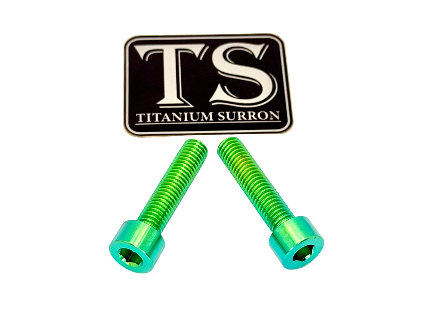 Titanium caliper bolts for Surron Ultra Bee — bolt detail