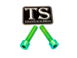 Titanium caliper bolts for Surron Ultra Bee — bolt detail