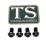 Titanium Controller Mount Bolts for E-moto