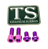 Titanium Controller Mount Bolts for E-moto