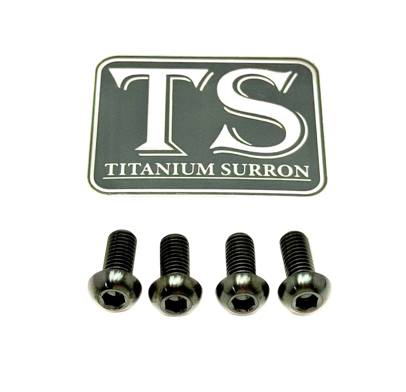 Titanium Controller Mount Bolts for E-moto