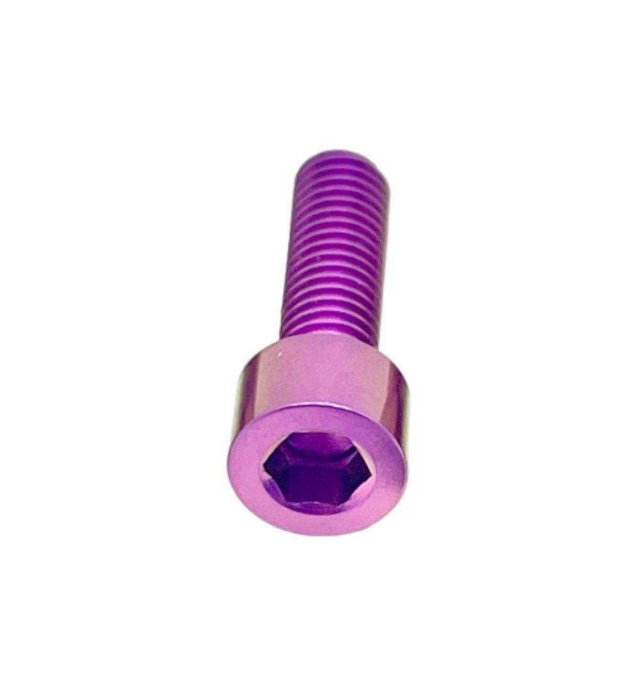 Titanium brake handle mount bolts for Surron and Talaria — bolt pattern