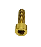Titanium brake handle mount bolts for Surron — finish detail