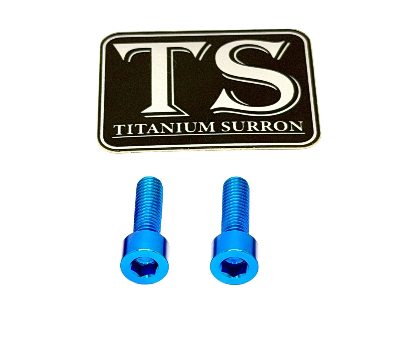 Titanium brake handle mount bolts for Surron and Talaria electric dirt bikes