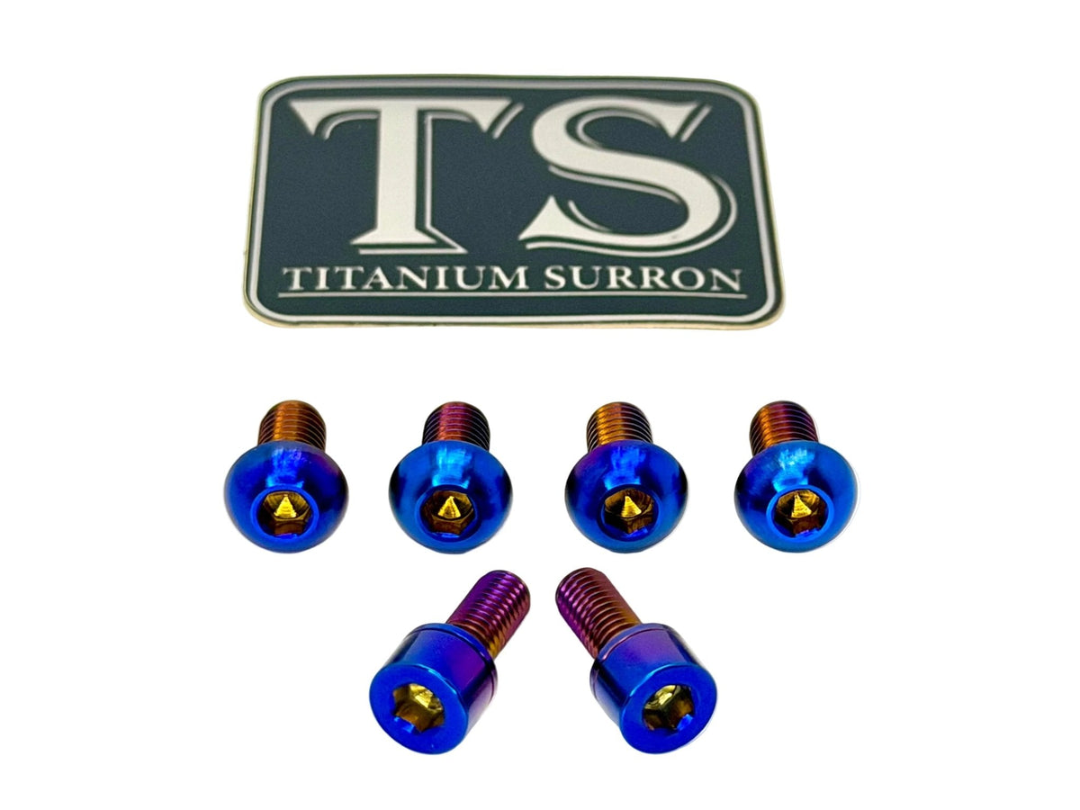 Titanium E-Moto Headlight Mount Bolts for Surron and Talaria