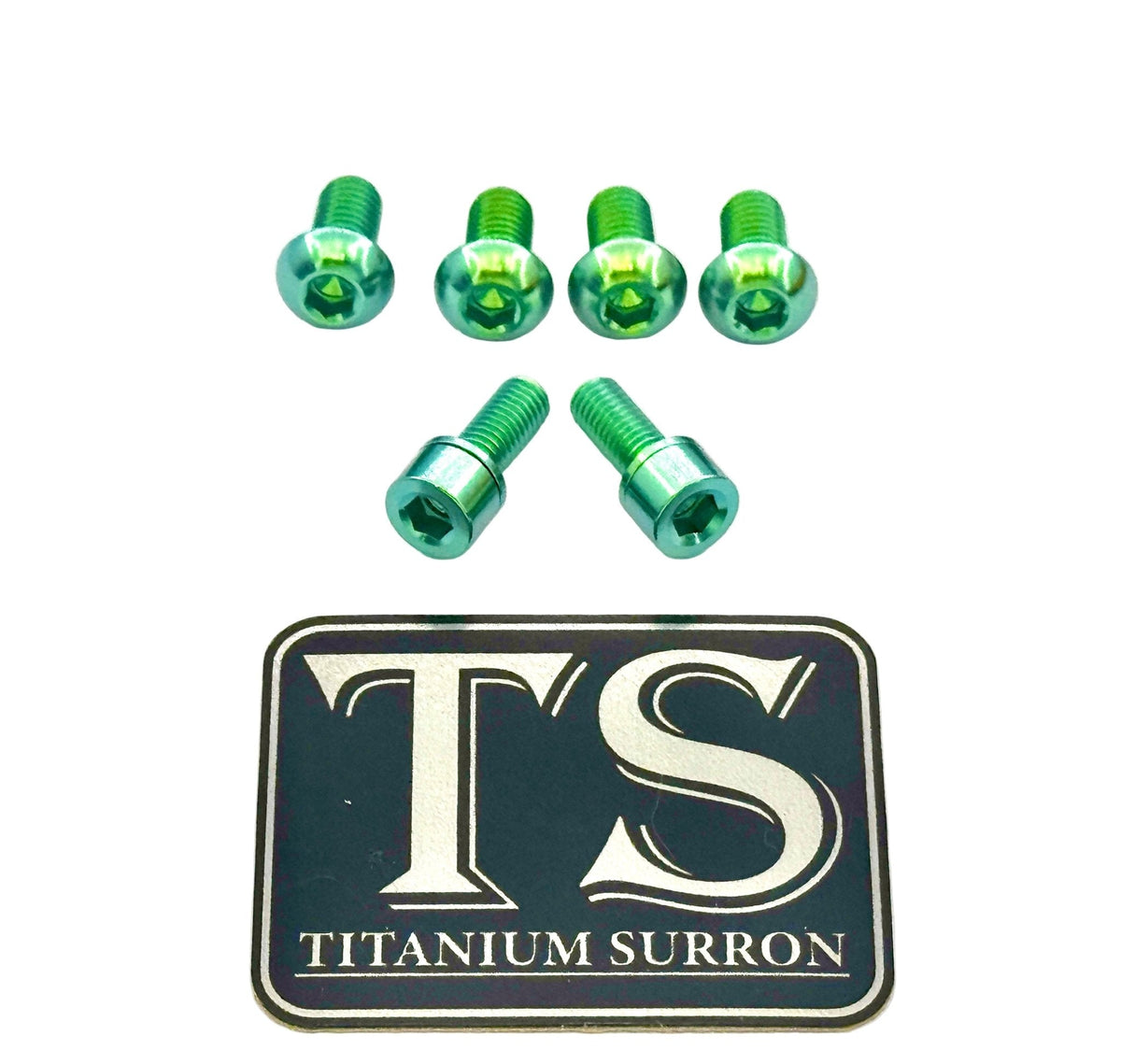 Titanium E-Moto Headlight Mount Bolts for Surron and Talaria
