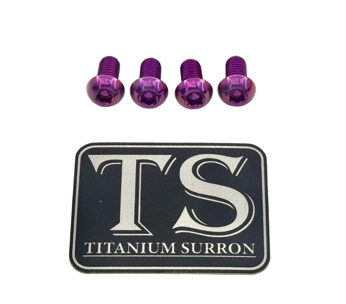 Titanium E-Moto Headlight Mount Bolts for Surron and Talaria