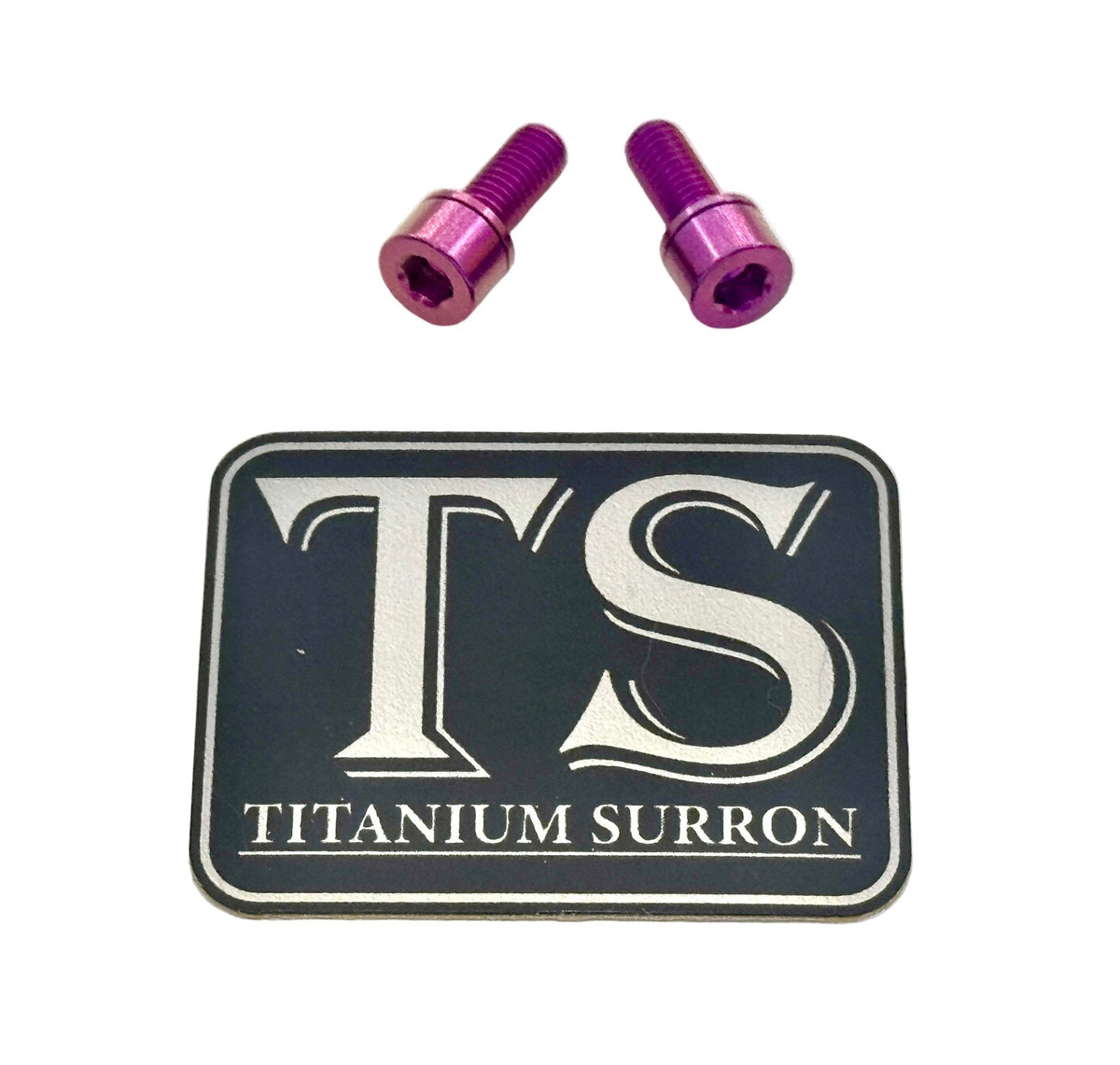 Titanium E-Moto Headlight Mount Bolts for Surron and Talaria