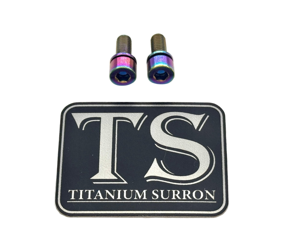 Titanium E-Moto Headlight Mount Bolts