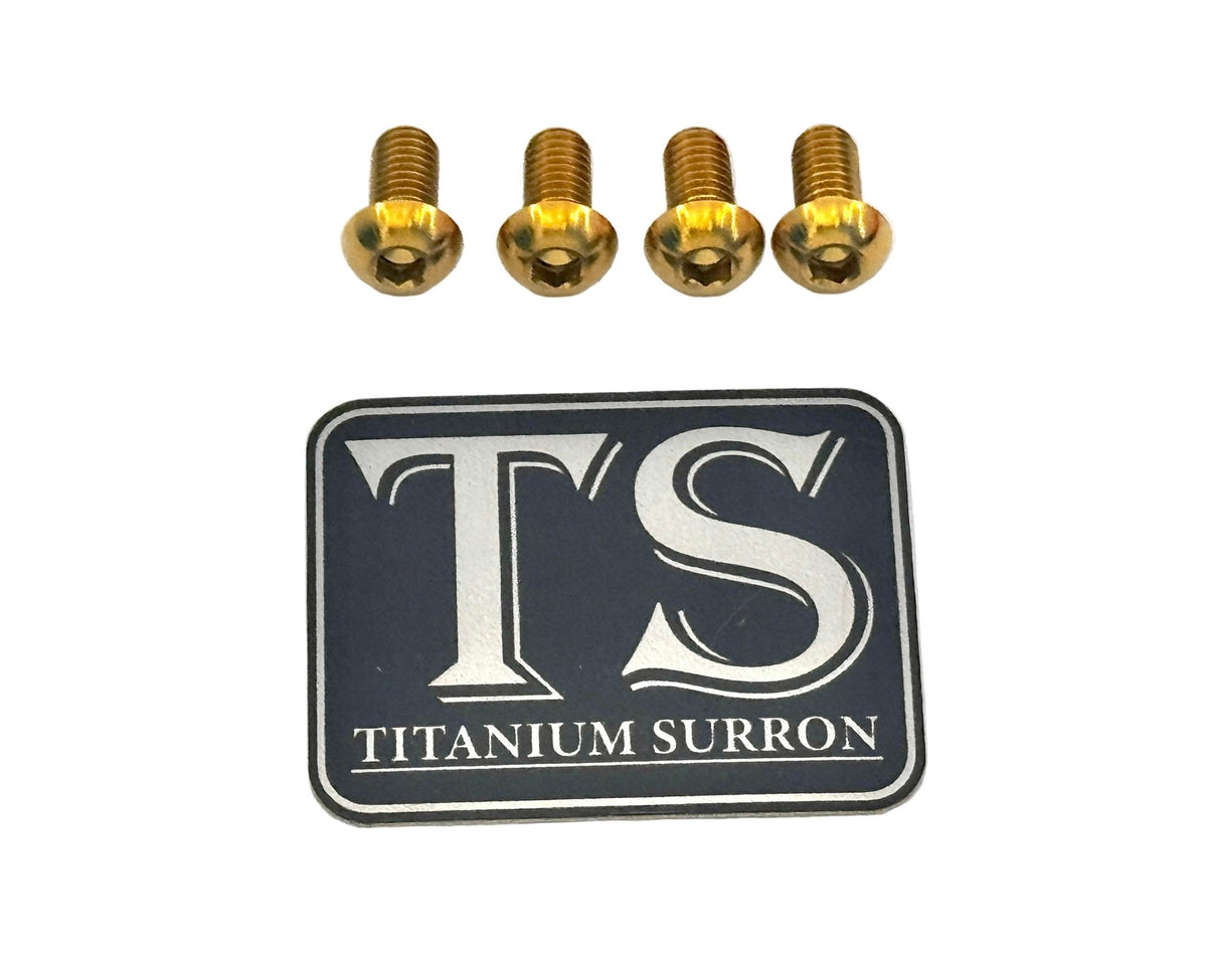 Titanium E-Moto Headlight Mount Bolts for Surron and Talaria