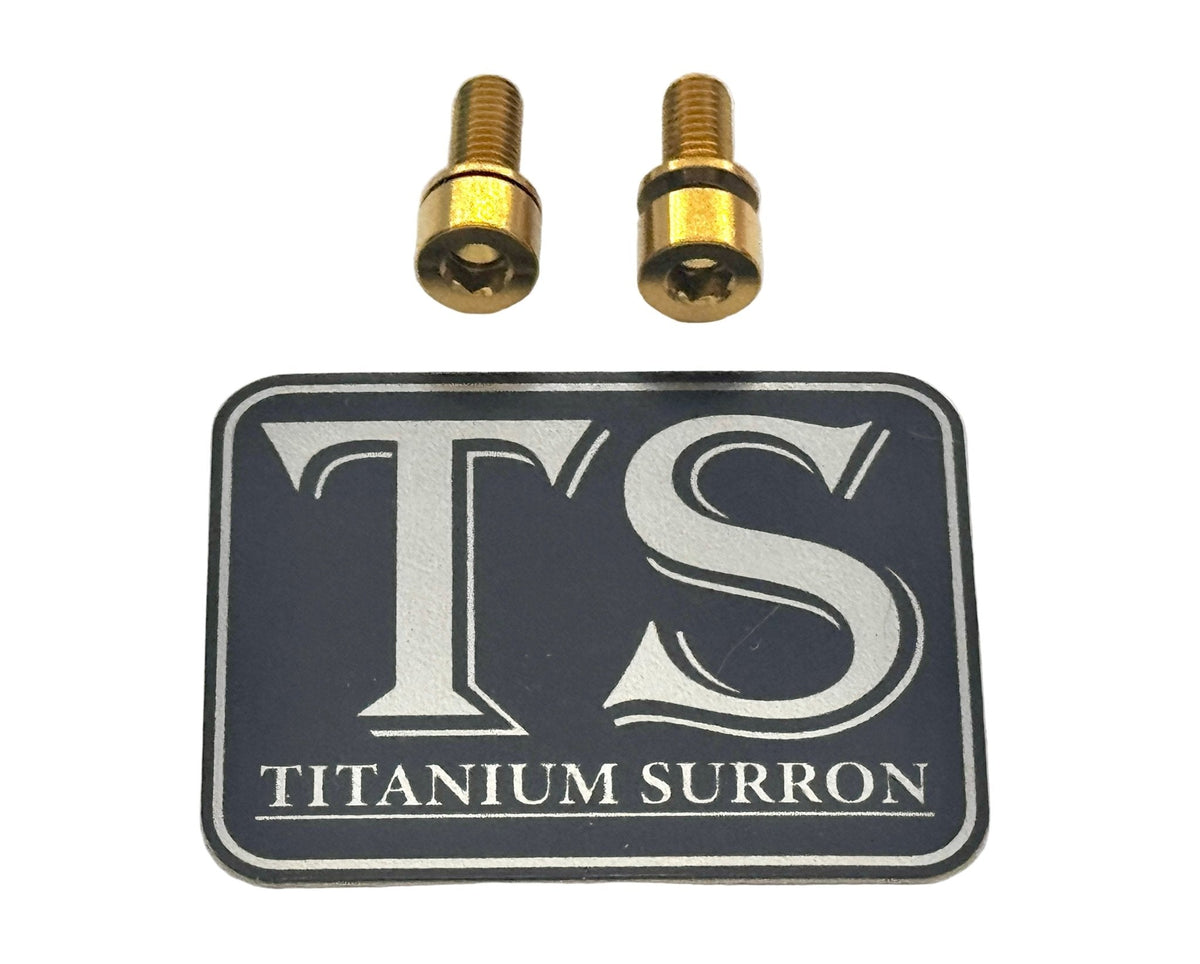 Titanium E-Moto Headlight Mount Bolts for Surron and Talaria