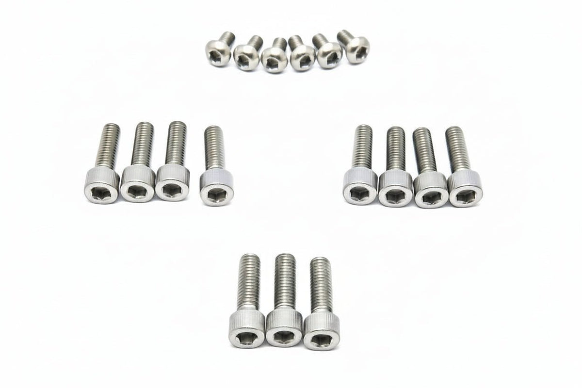 Titanium FastAce Fork Bolt Kits (All Models)