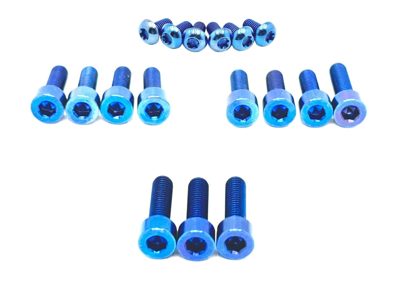 Titanium FastAce Fork Bolt Kits ALX13RC (2.0), AHX12RV (Gravitee), ALX32RC