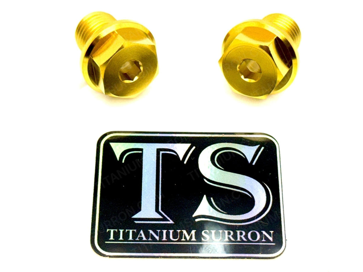 Titanium FastAce Forks Axle Bolts