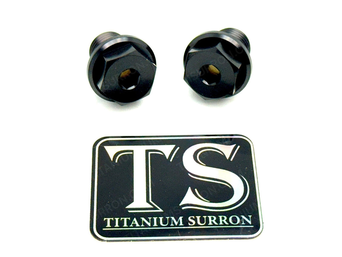Titanium FastAce Forks Axle Bolts