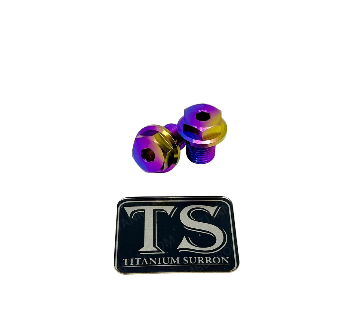 Titanium FastAce Forks Axle Bolts