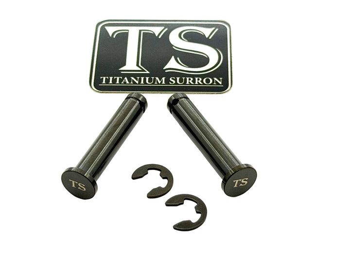 Titanium Foot Peg Pins for Surron, Talaria & E-Ride Pro — pin detail