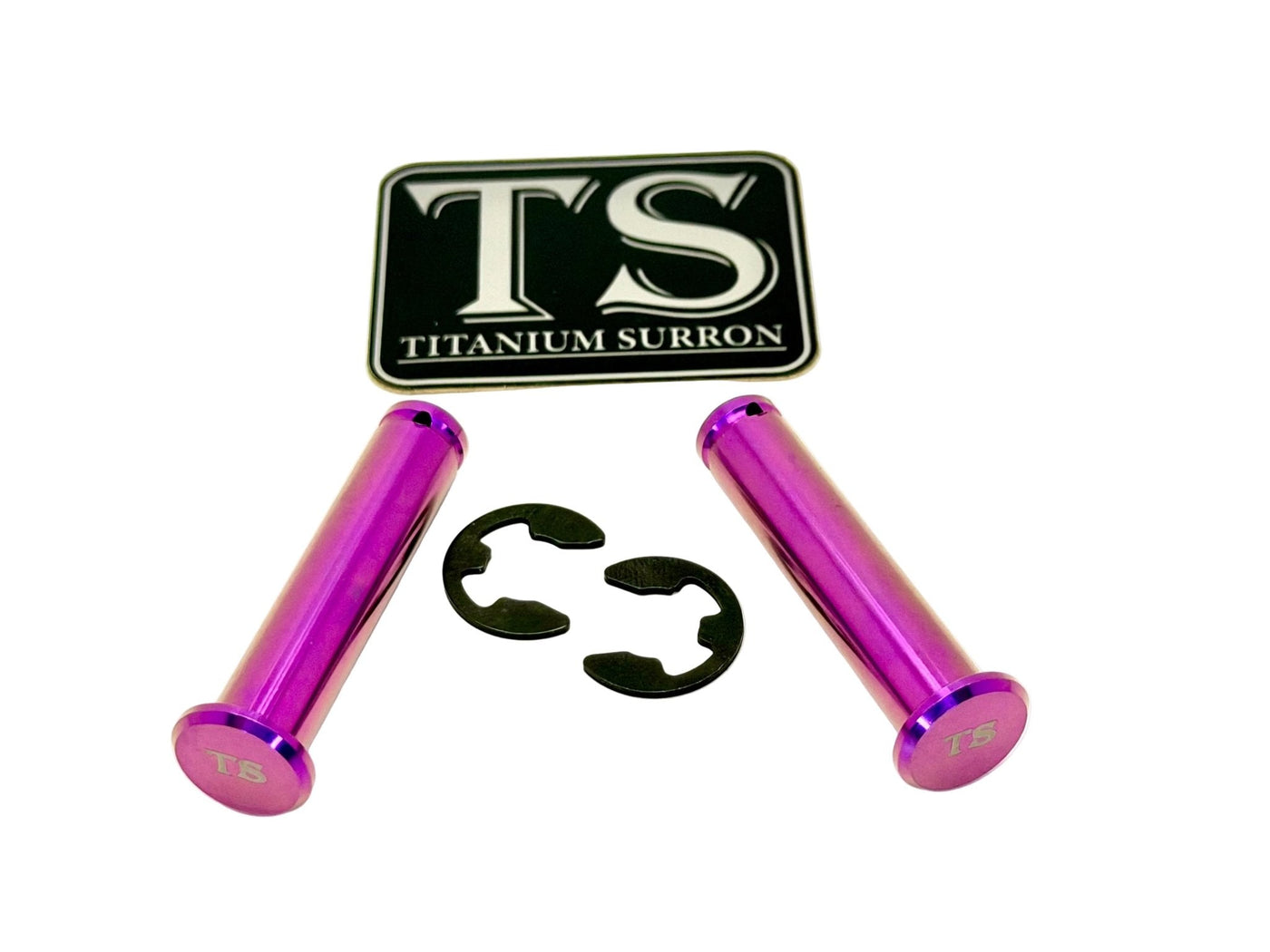Titanium Foot Peg Pins for Surron, Talaria & E-Ride Pro — set of pins