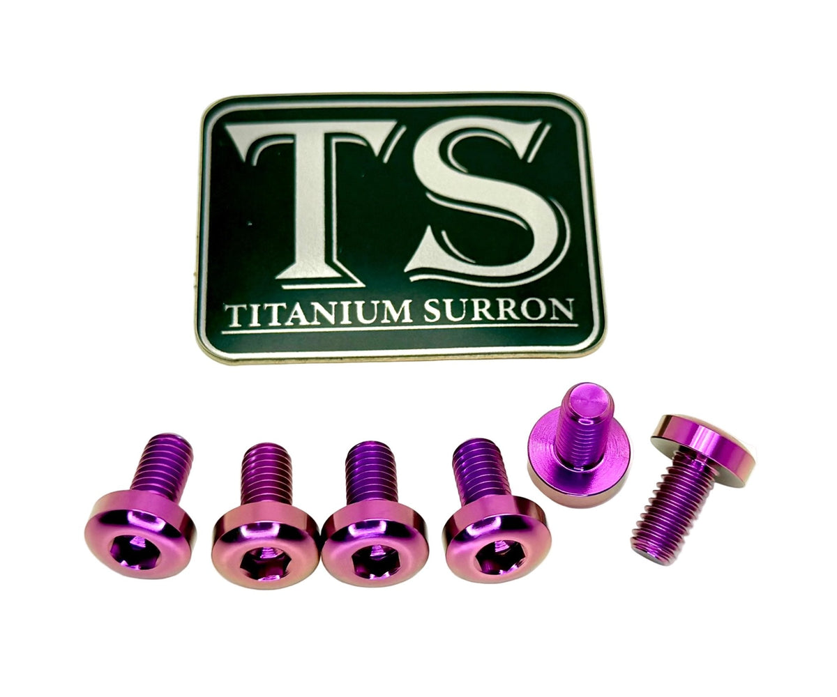 Titanium Front Rotor Bolts - E-Moto