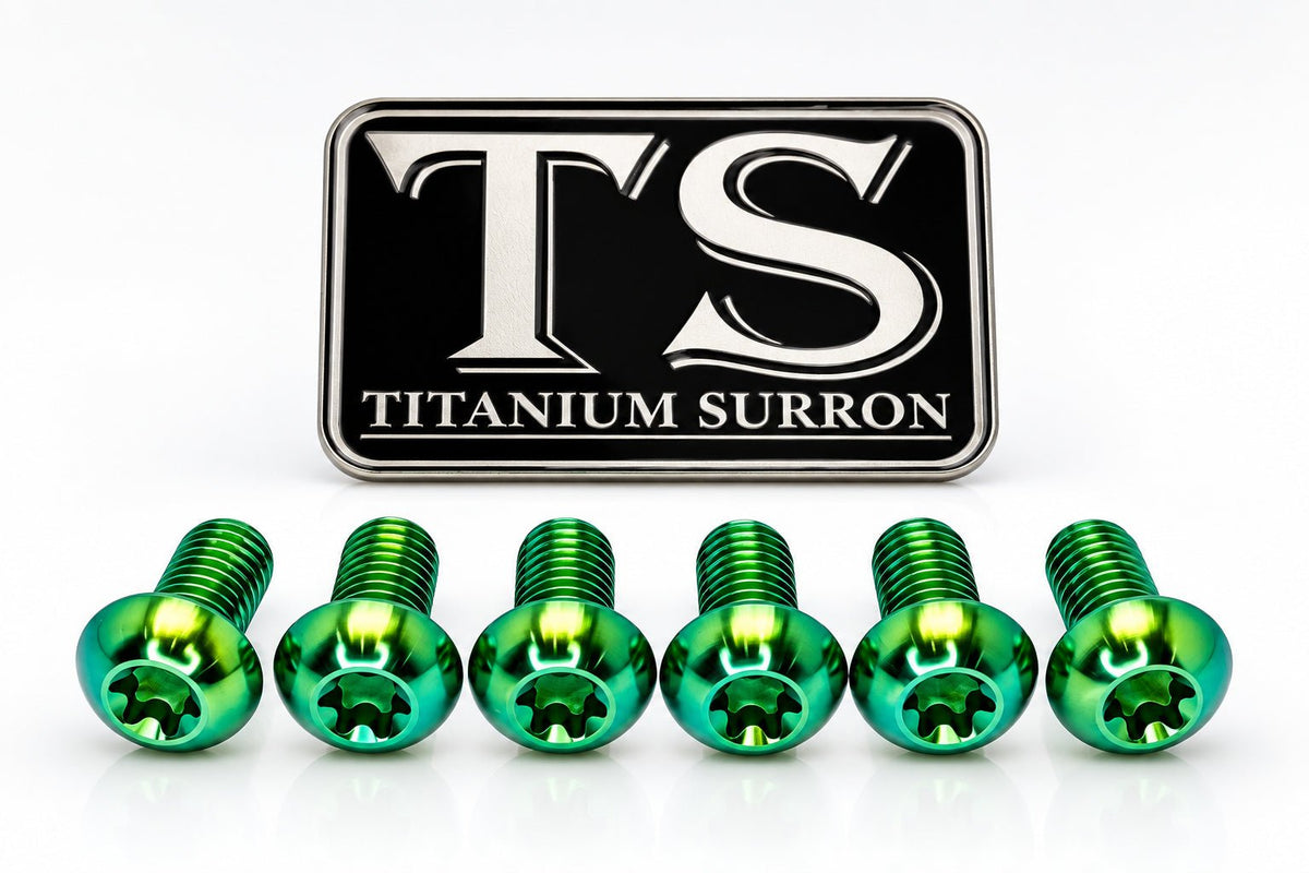 Titanium Front Rotor Bolts - E-Moto