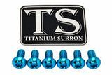 Titanium Front Rotor Bolts - E-Moto