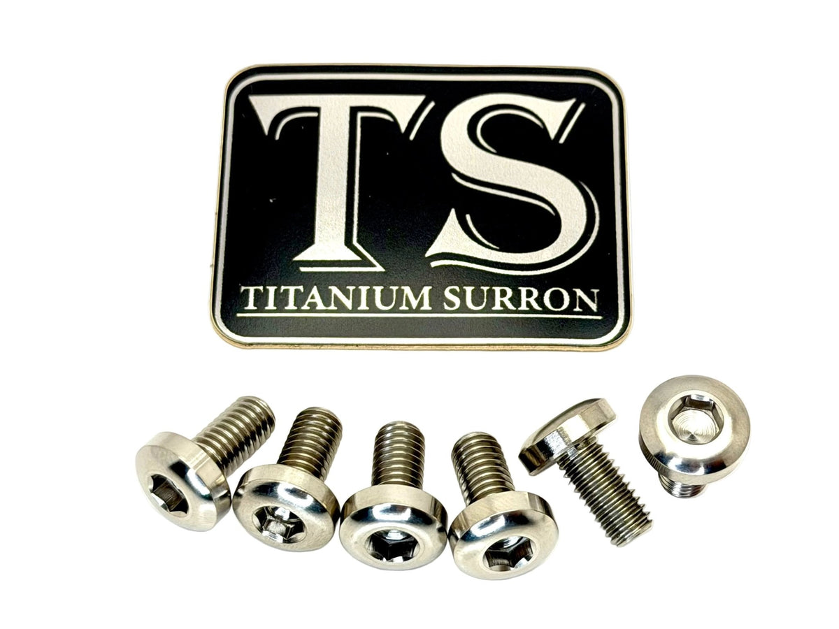Titanium Front Rotor Bolts - E-Moto