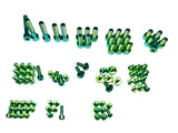 Titanium Full Body Bolt Kit for Rerode R1 — hardware finish detail