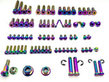 Titanium Full Body Bolt Kit for Rerode R1 — frame bolt detail