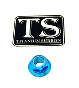 Titanium Jackshaft Nut for Surron, Segway, E-Ride Pro