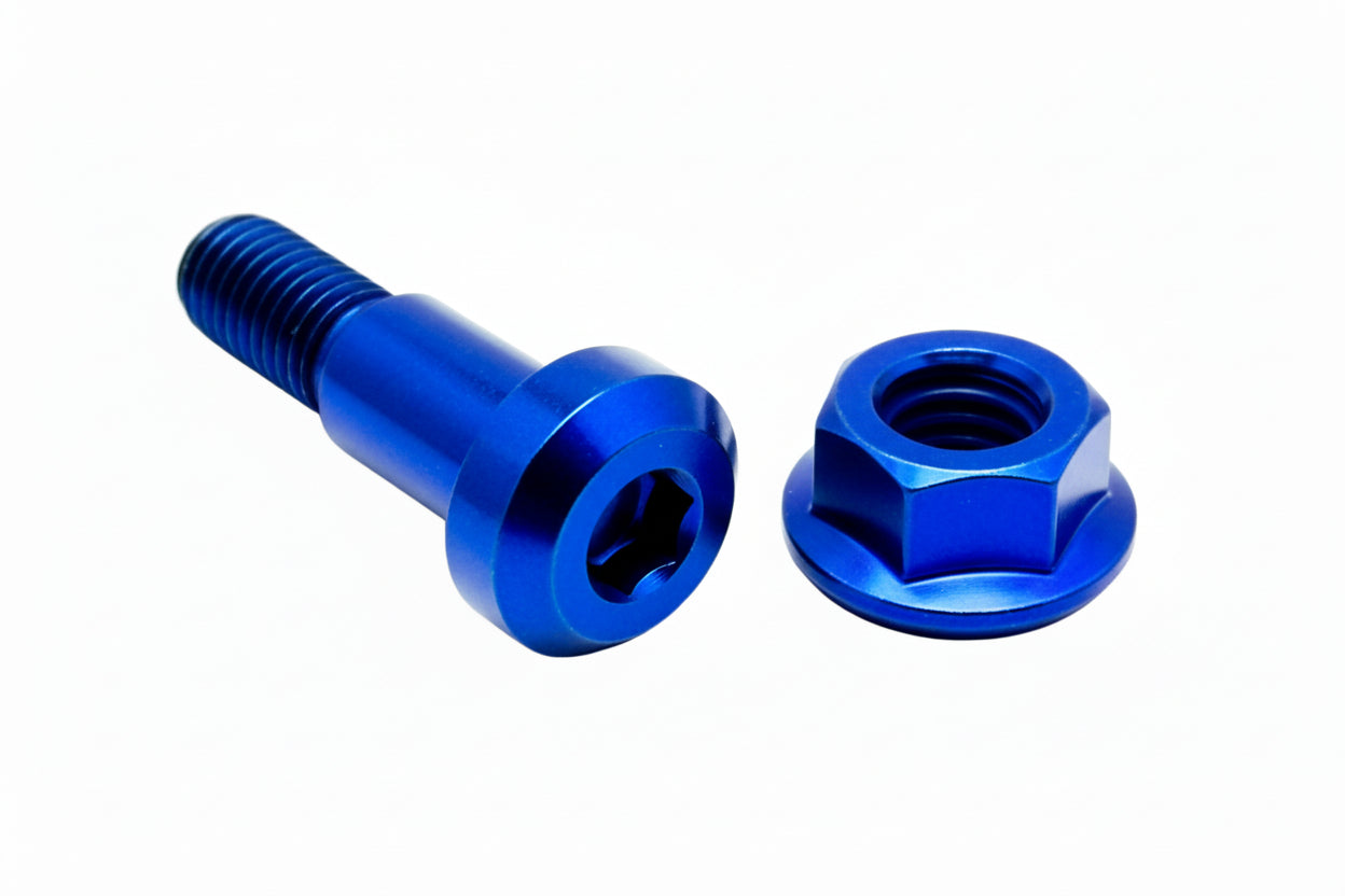 Titanium Kickstand Bolt and Nut for Surron and Segway — thread detail
