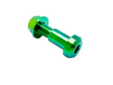 Titanium Kickstand Bolt for E-Ride Pro — anodized detail