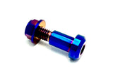 Titanium Kickstand Bolt and Nut for Talaria Sting — Grade 5 set