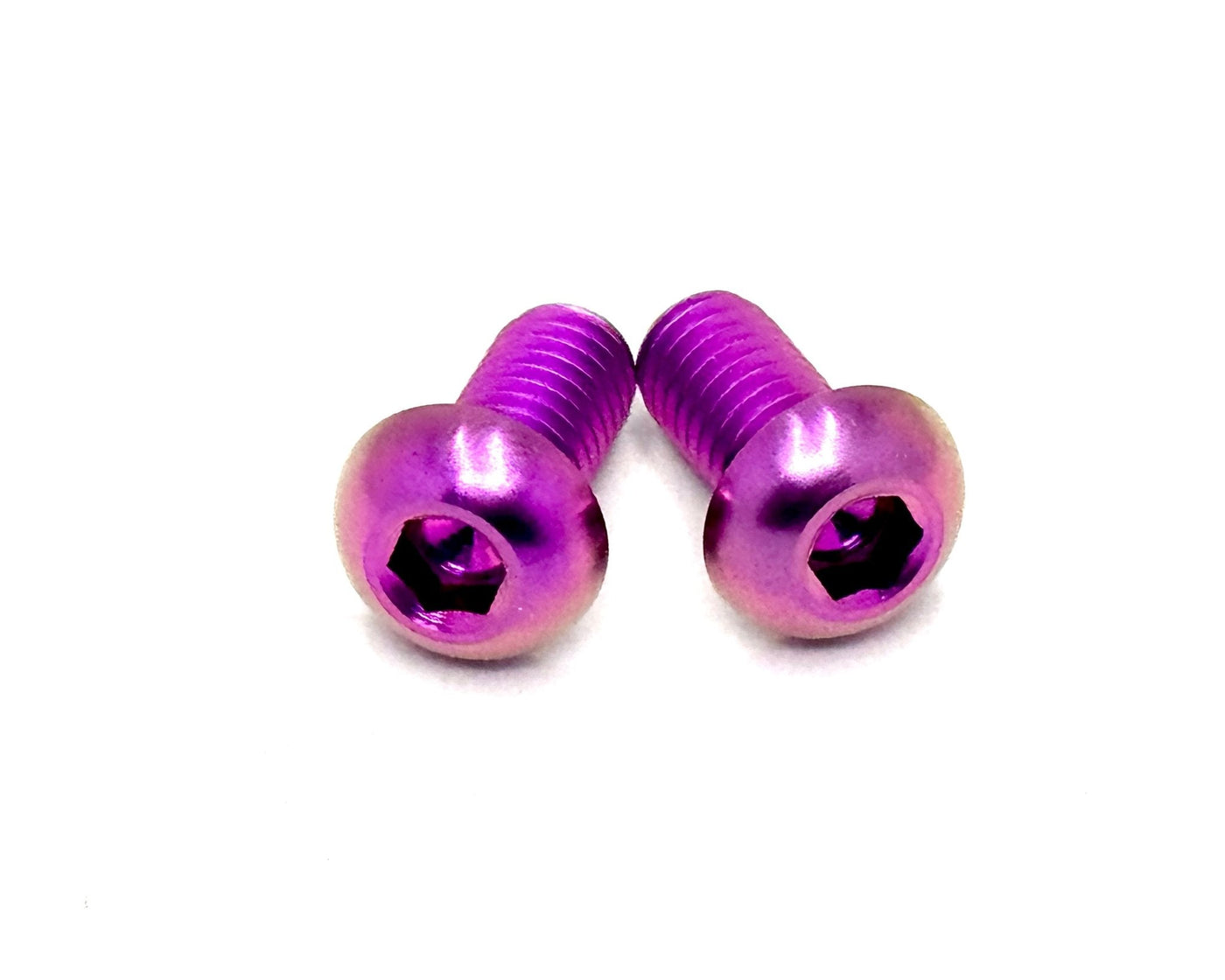Titanium Motor Cover Bolts for light e-moto — M6 bolt detail