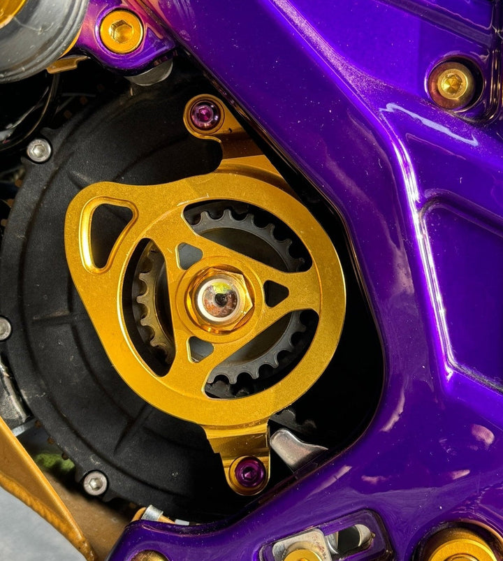 Titanium Surron LBX Motor Cover Bolts — E-Moto