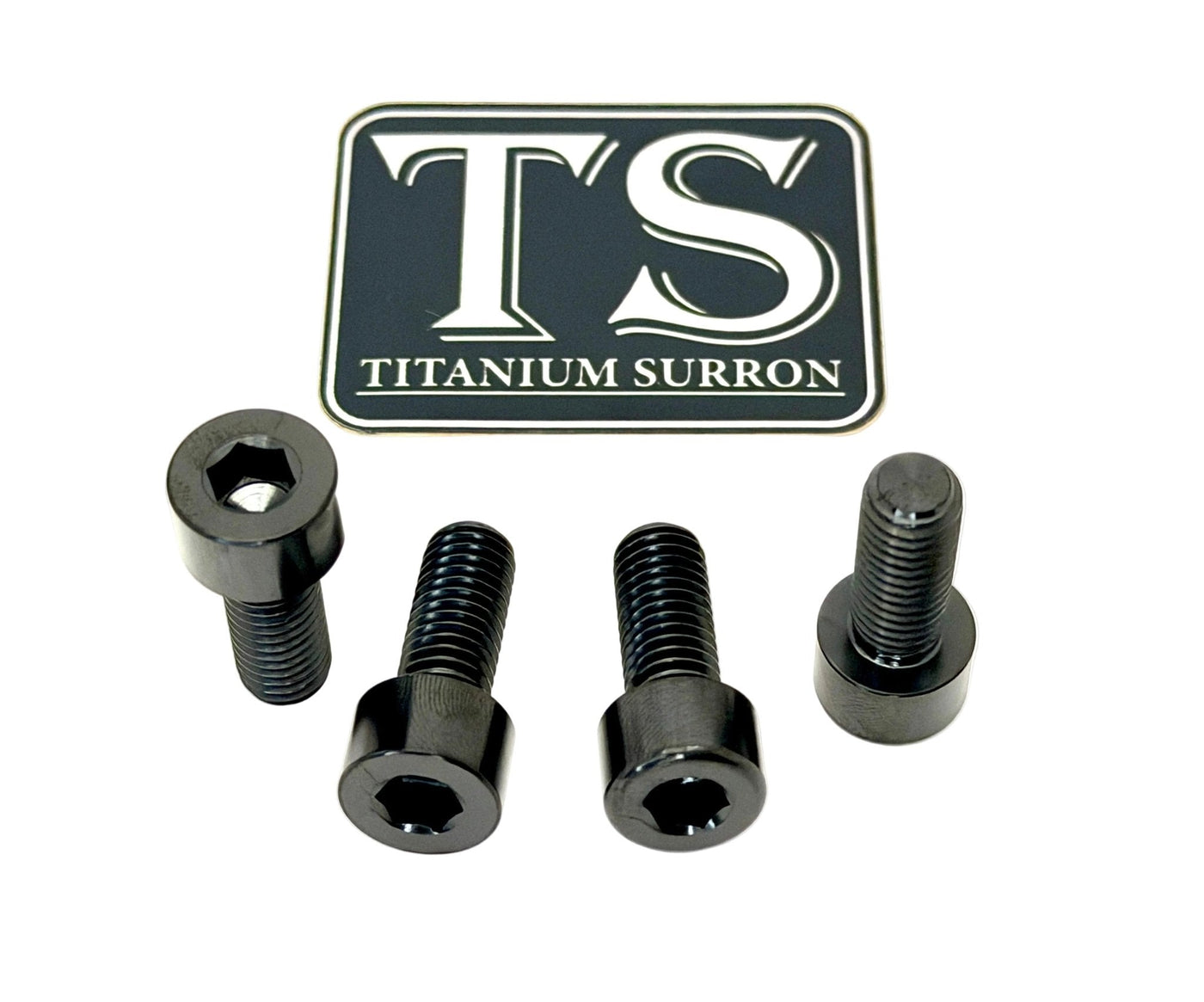 Titanium peg bracket bolts for e-moto pegs — bolt detail
